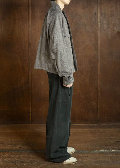 OPPOSE DUALITY OD1007JKT-26SS M-65 Short Linen Brown