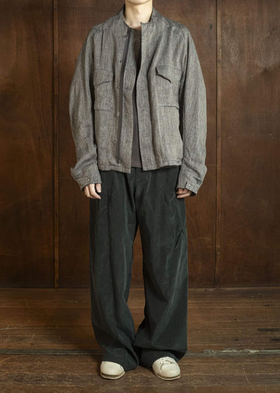 OPPOSE DUALITY OD1007JKT-26SS M-65 Short Linen Brown