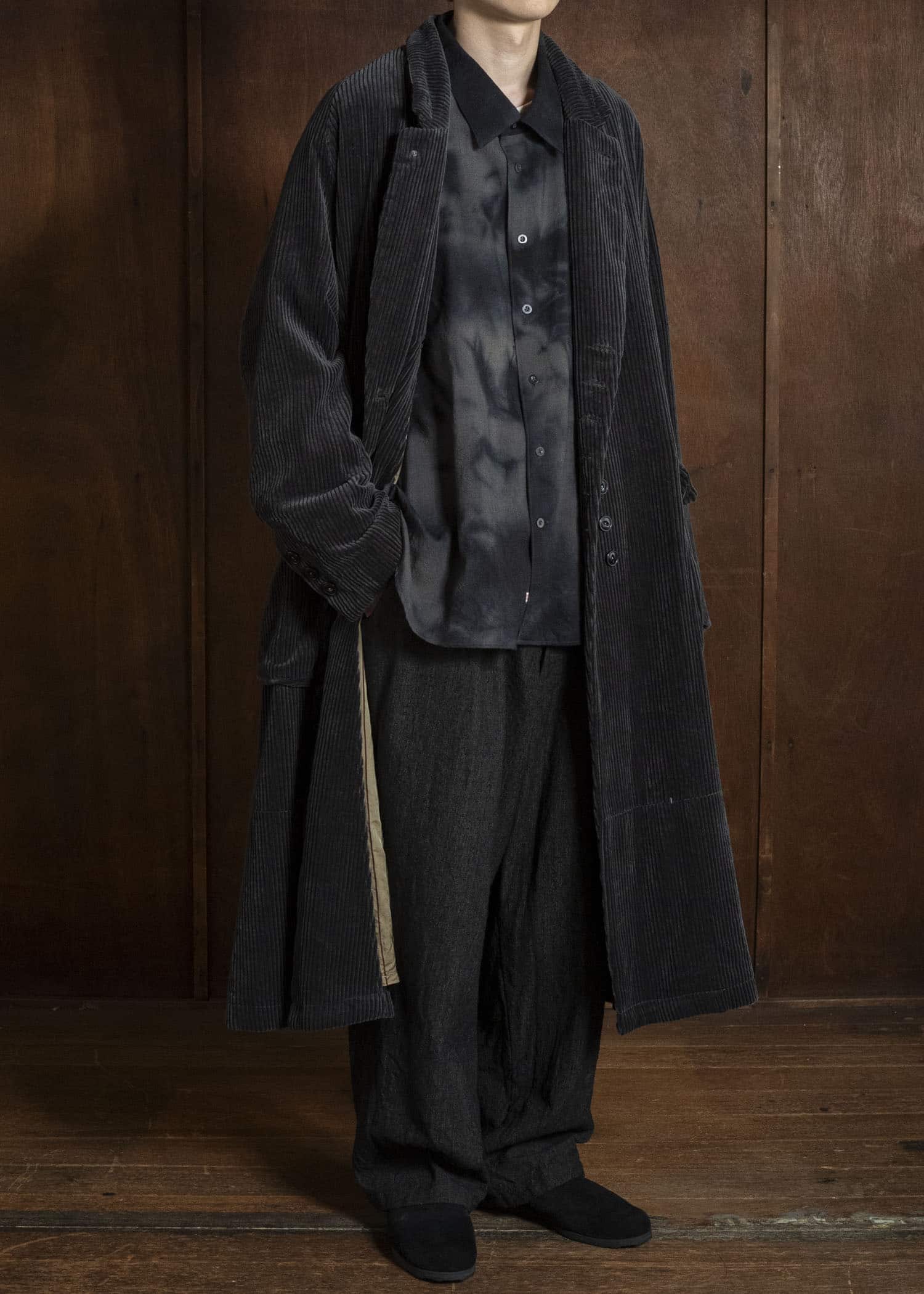 KLASICA 26F-WCT-D78 DOMA -cd Unconstructed Double Breastd Coat Iron