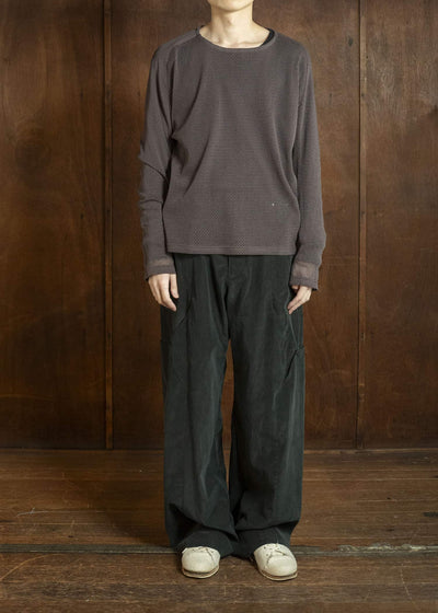 OPPOSE DUALITY OD4015CAS-26SS Long Sleeve T-Shirts Mesh Brown