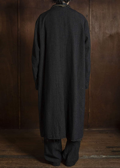 KLASICA 26F-SLC-B61 '1983 -sw Cut off Classic Straight Coat Cacao nib