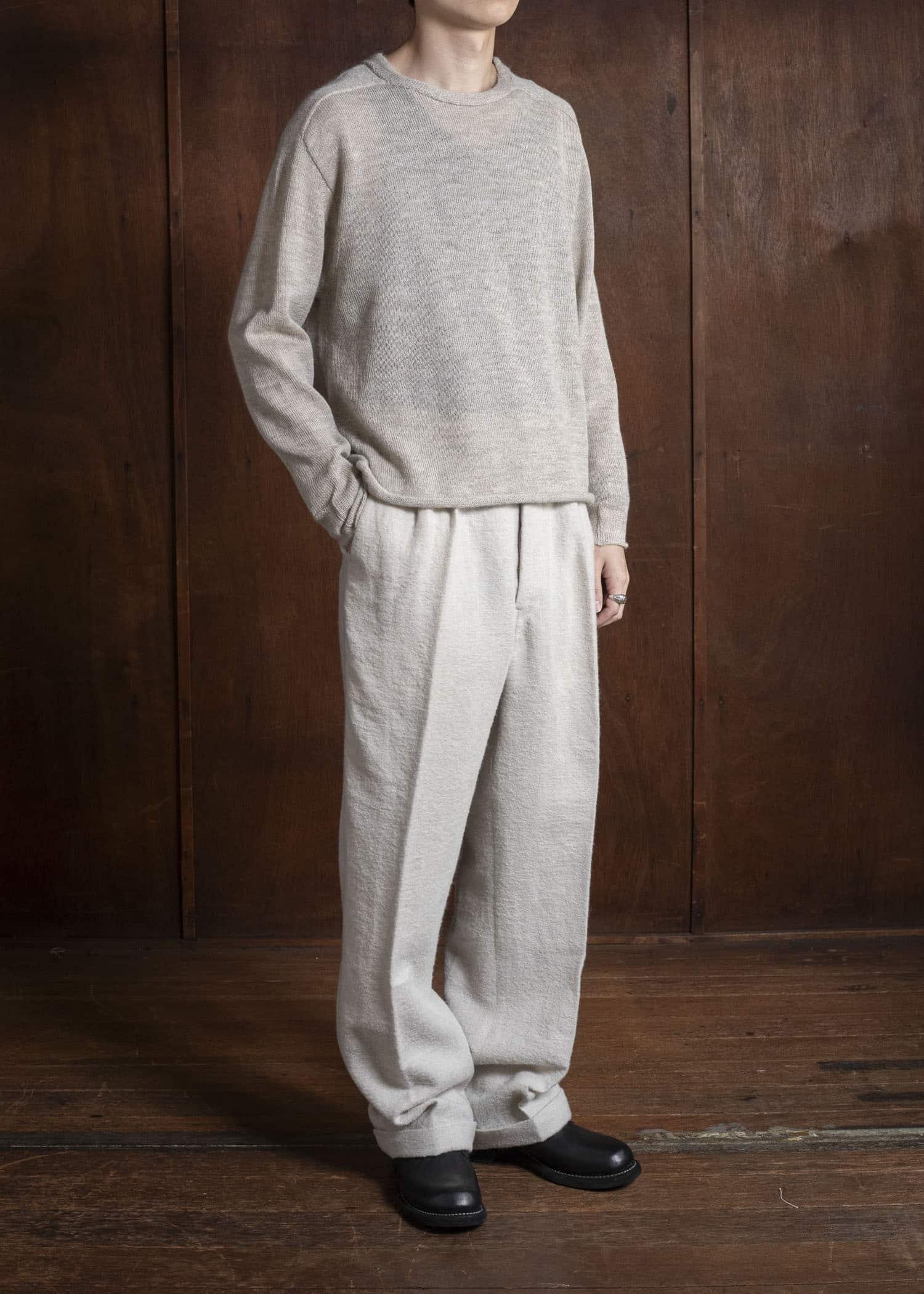 Jurgen Lehl Baby Llama Knit JO554KB621 Greige