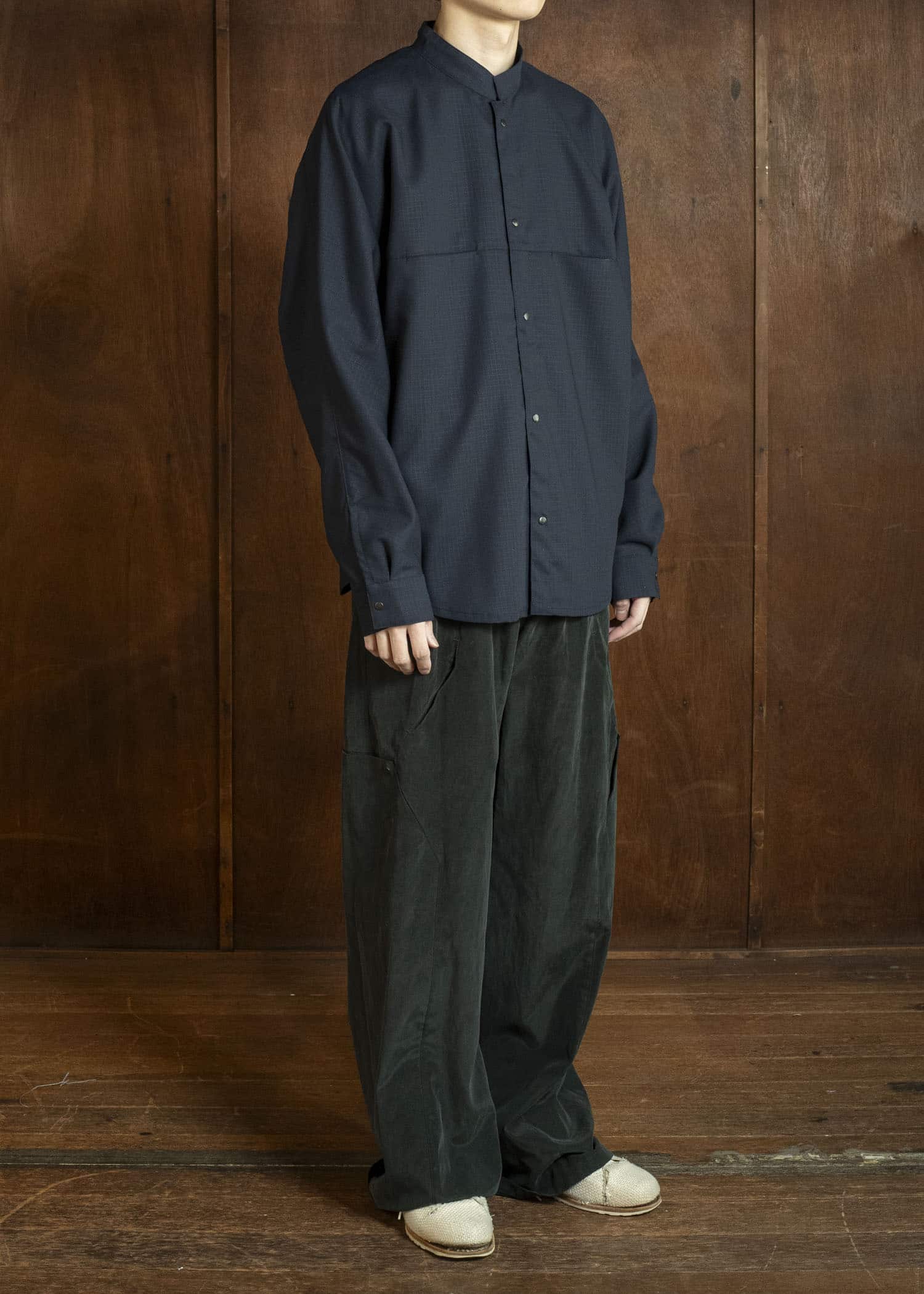 OPPOSE DUALITY OD2004SHT-26SS Mackinaw Shirts Wool Black