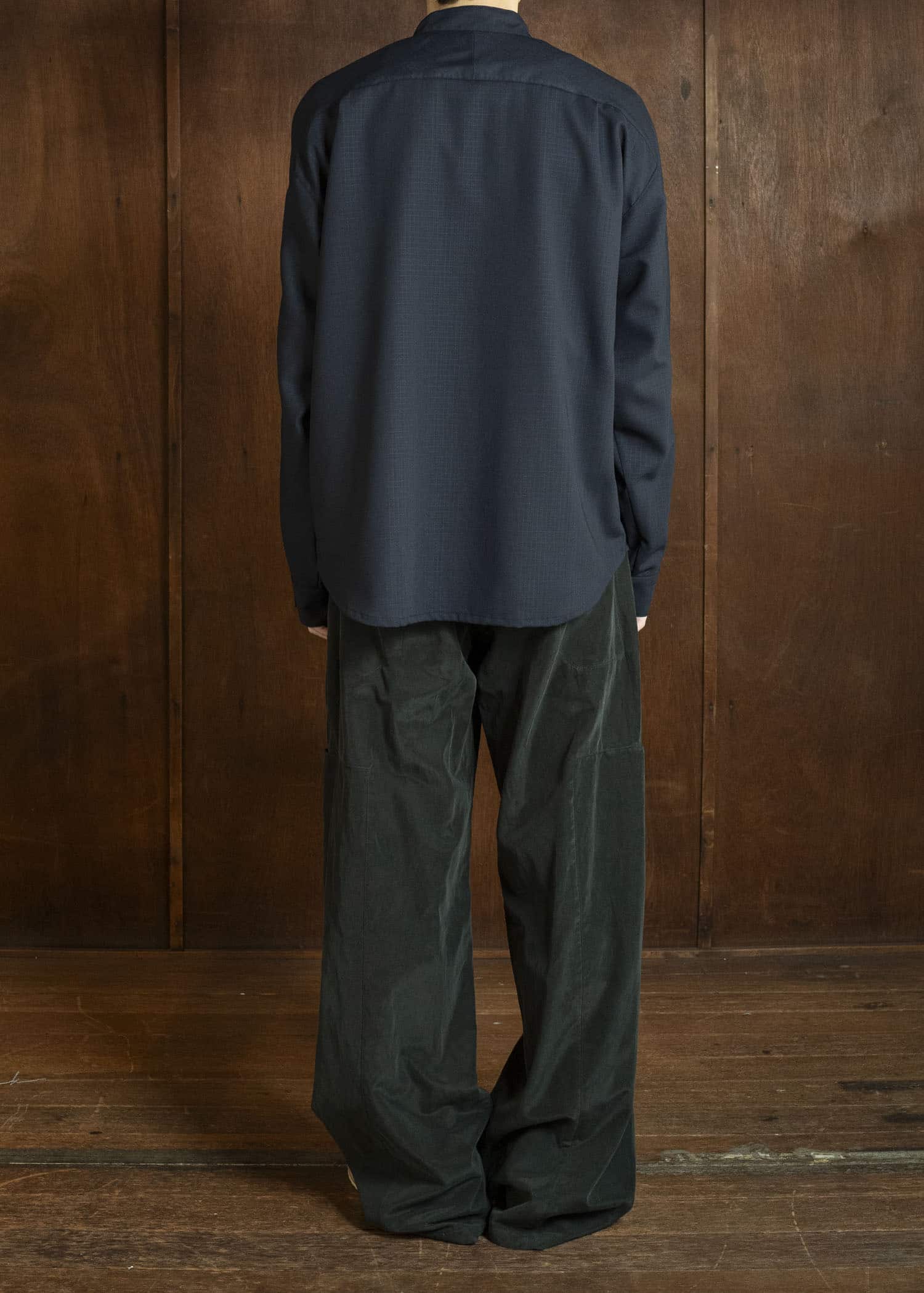 OPPOSE DUALITY OD2004SHT-26SS Mackinaw Shirts Wool Black