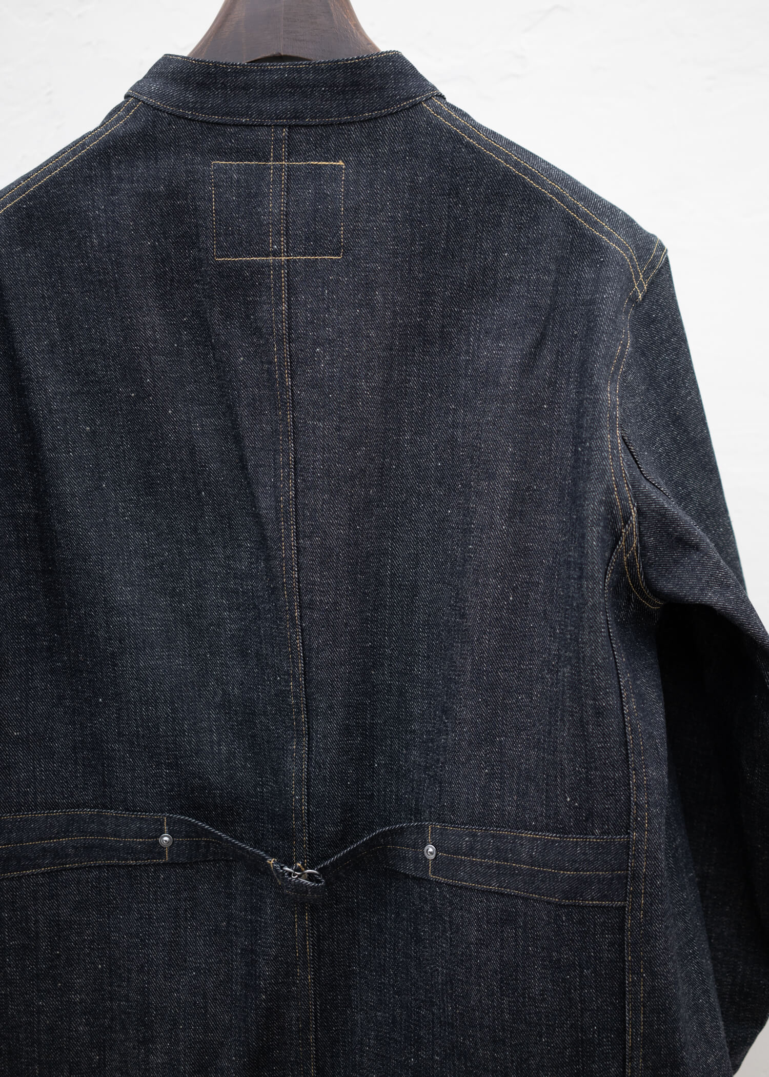 Taiga Takahashi LOT.706 STAND COLLAR DENIM JACKET RAW INDIGO