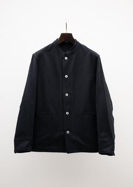 Taiga Takahashi LOT.307 STAND COLLAR JACKET BLACK