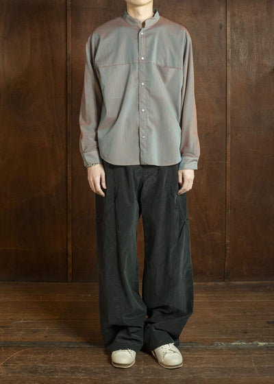 OPPOSE DUALITY OD2003SHT-26SS Chambrey Mackinaw Shirts Orange Gray