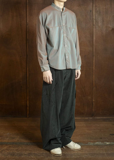 OPPOSE DUALITY OD2003SHT-26SS Chambrey Mackinaw Shirts Orange Gray