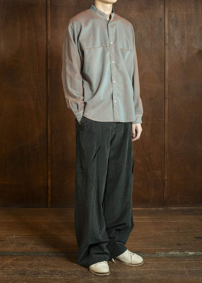 OPPOSE DUALITY OD2003SHT-26SS Chambrey Mackinaw Shirts Orange Gray