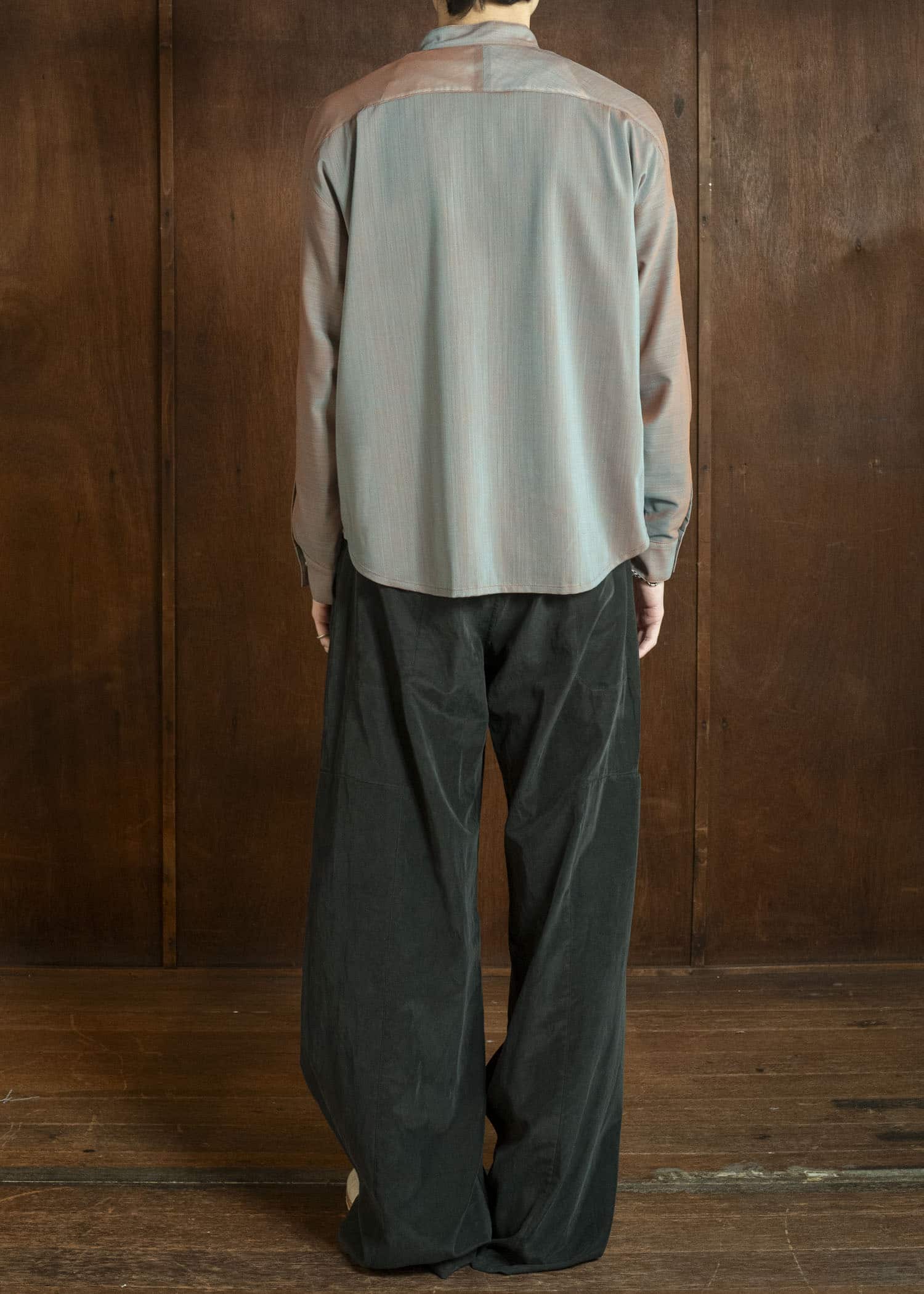 OPPOSE DUALITY OD2003SHT-26SS Chambrey Mackinaw Shirts Orange Gray