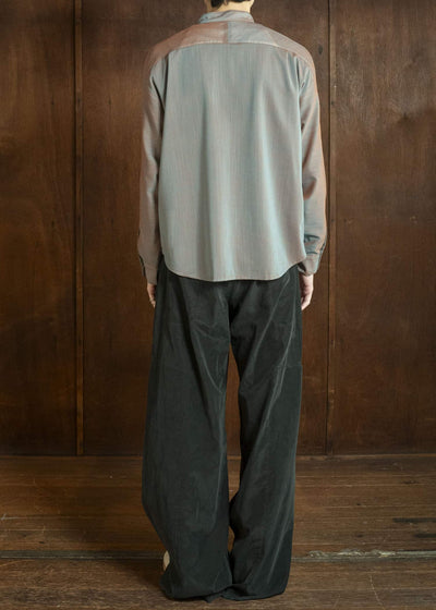 OPPOSE DUALITY OD2003SHT-26SS Chambrey Mackinaw Shirts Orange Gray