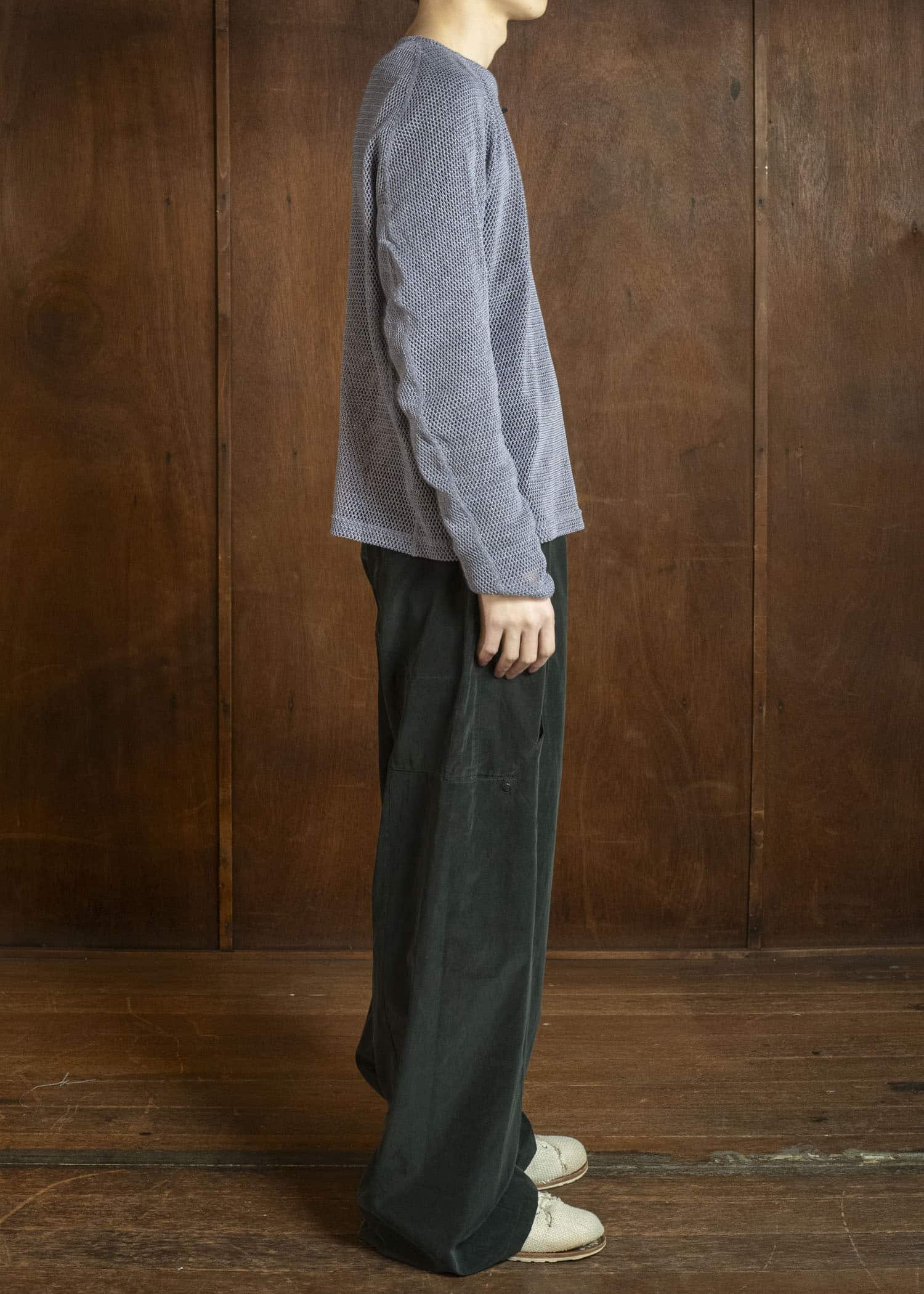 OPPOSE DUALITY OD4015CAS-26SS Long Sleeve T-shirts Mesh Purple