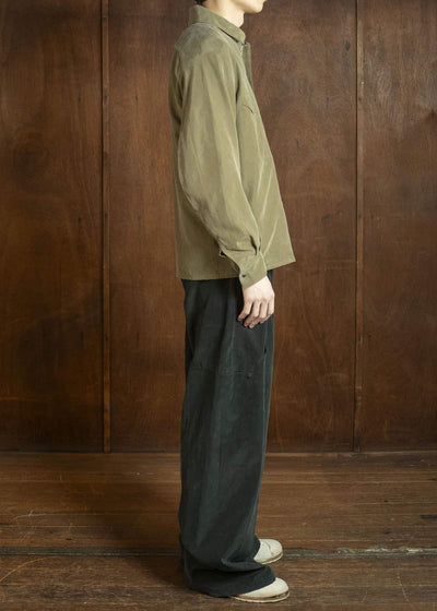 OPPOSE DUALITY OD2001SHT-26SS CXC Panel Shirts Dark Green