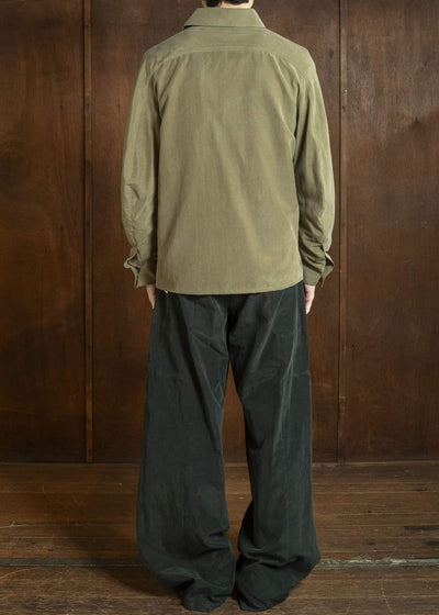 OPPOSE DUALITY OD2001SHT-26SS CXC Panel Shirts Dark Green