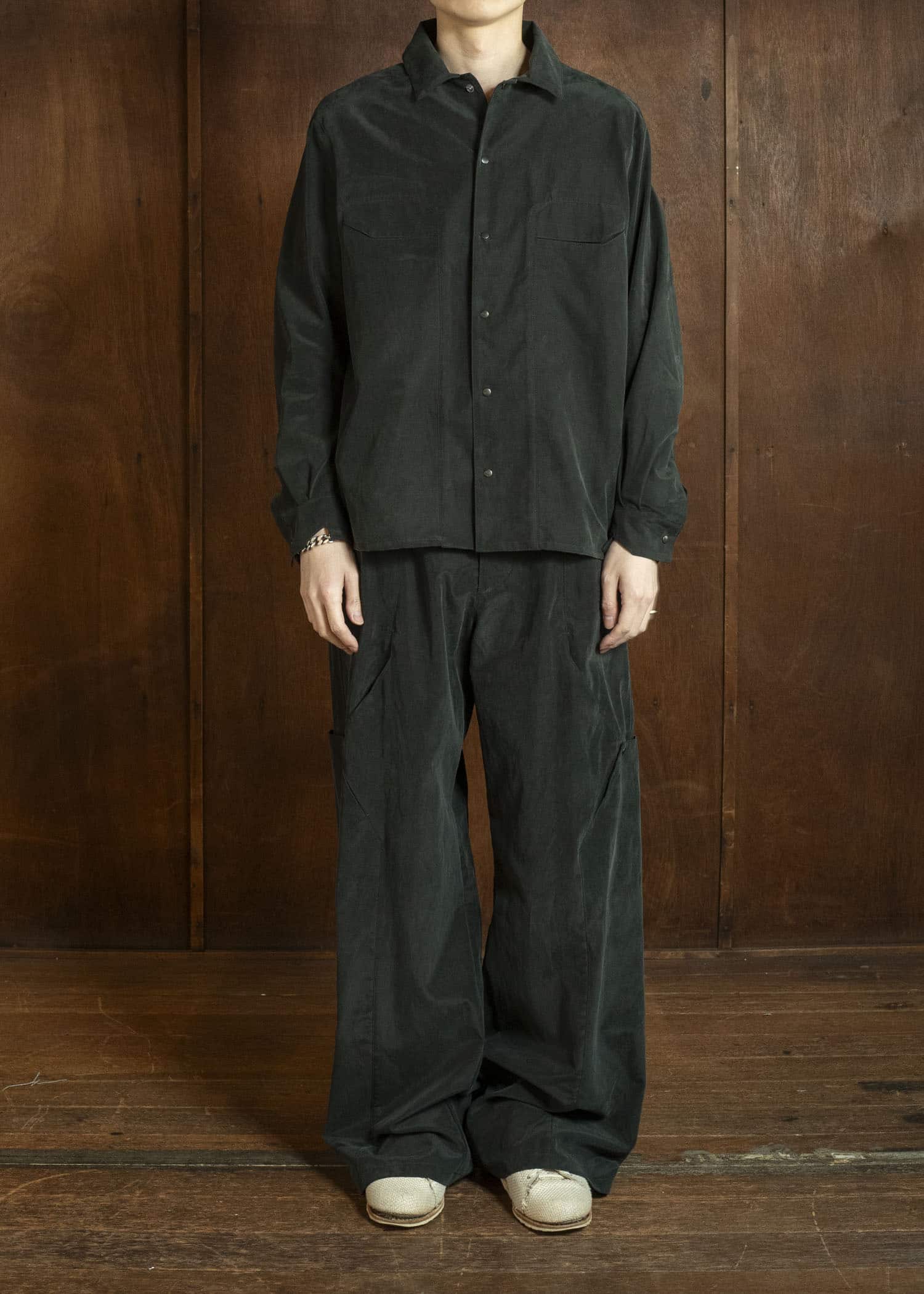 OPPOSE DUALITY OD2001SHT-26SS CXC Panel Shirts Black