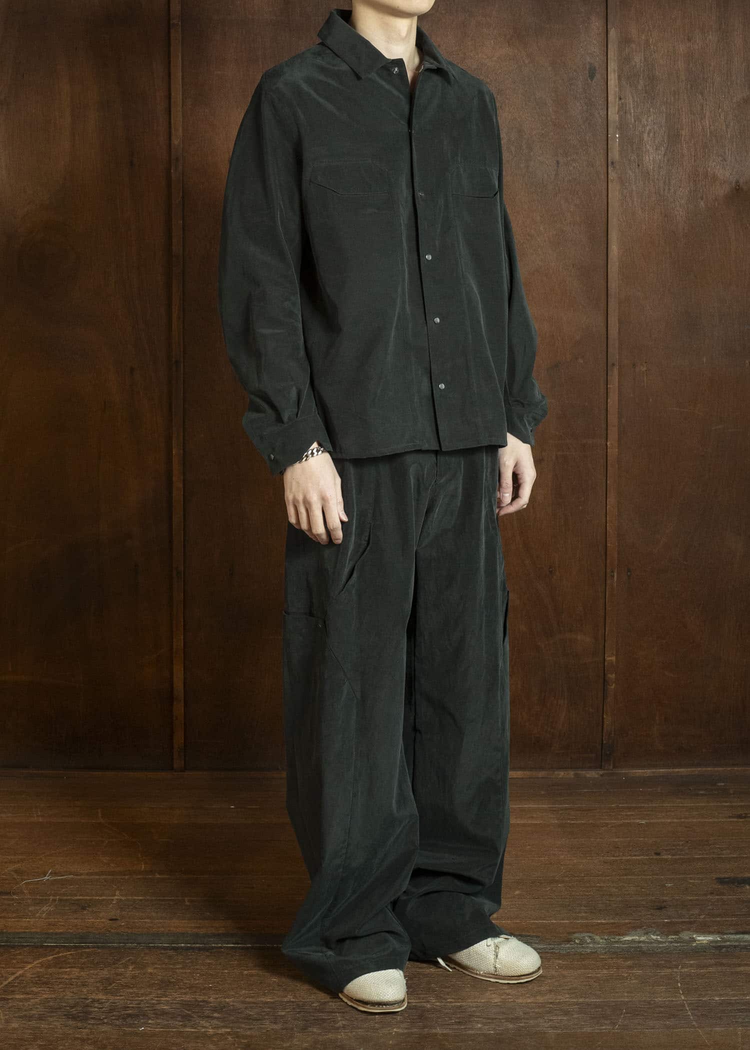 OPPOSE DUALITY OD2001SHT-26SS CXC Panel Shirts Black