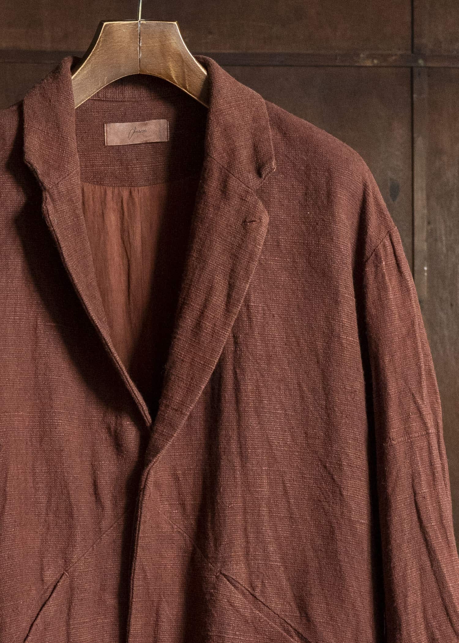 amachi. AY19J-2095-26AW Elevation Jacket ND-Rust Brown