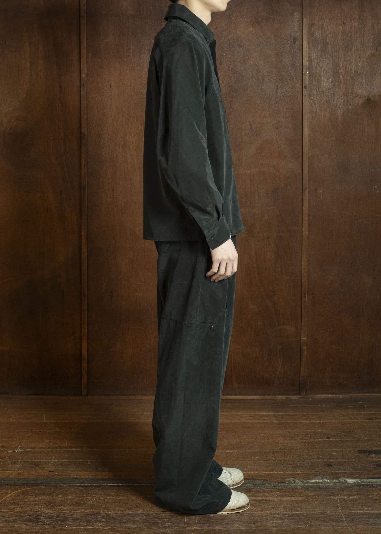 OPPOSE DUALITY OD2001SHT-26SS CXC Panel Shirts Black