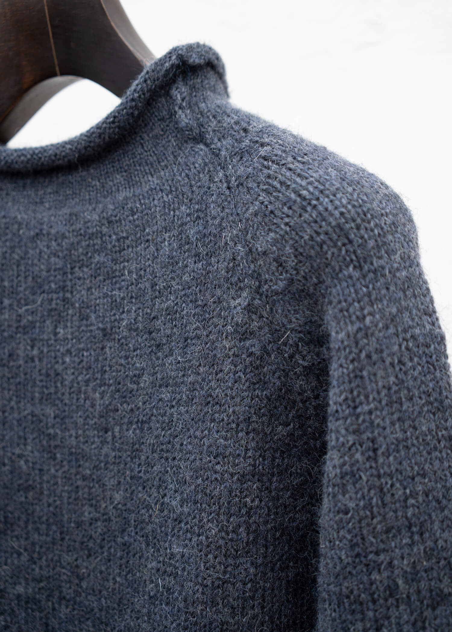 XENIA TELUNTS FISHERMAN SWEATER"" CHARCOAL