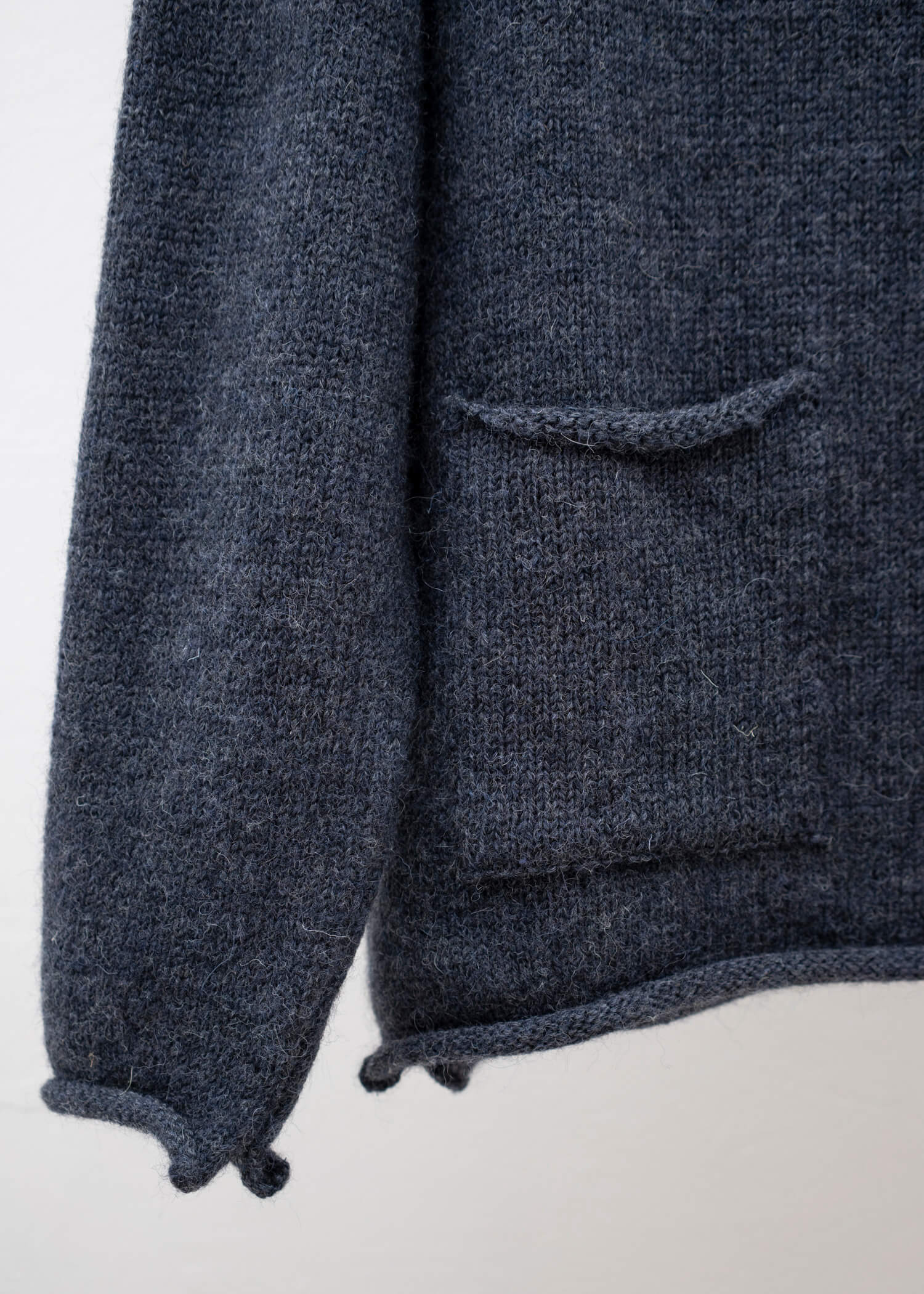 XENIA TELUNTS FISHERMAN SWEATER"" CHARCOAL