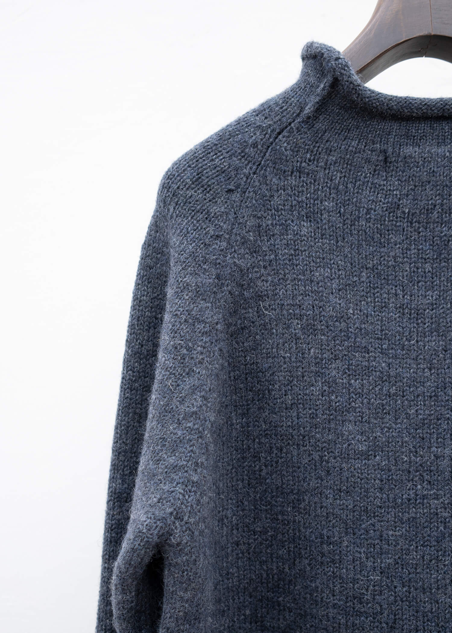 XENIA TELUNTS FISHERMAN SWEATER"" CHARCOAL