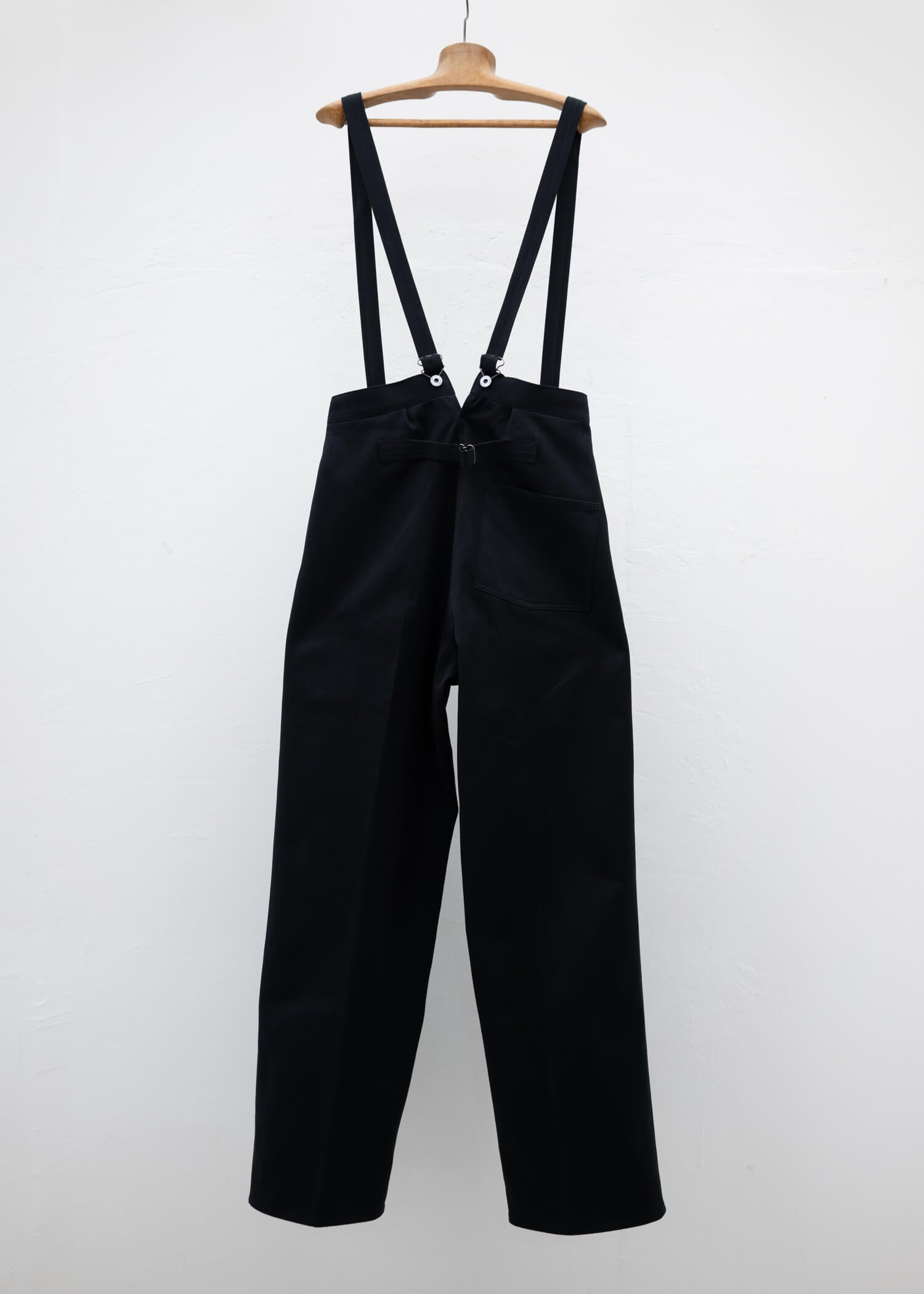 Taiga Takahashi LOT .208 CINCH-BACKED TROUSERS BLACK