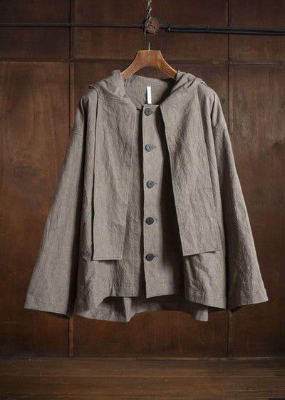 shi shi 26S1T1KH HOKKABURI-hoodie jacket KH