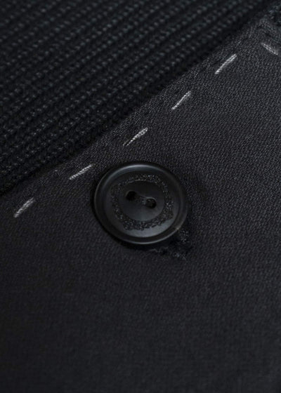 Professor.E DOUBLED BREASTED AGED KNIT BLACK 25FW-PE-KT-02