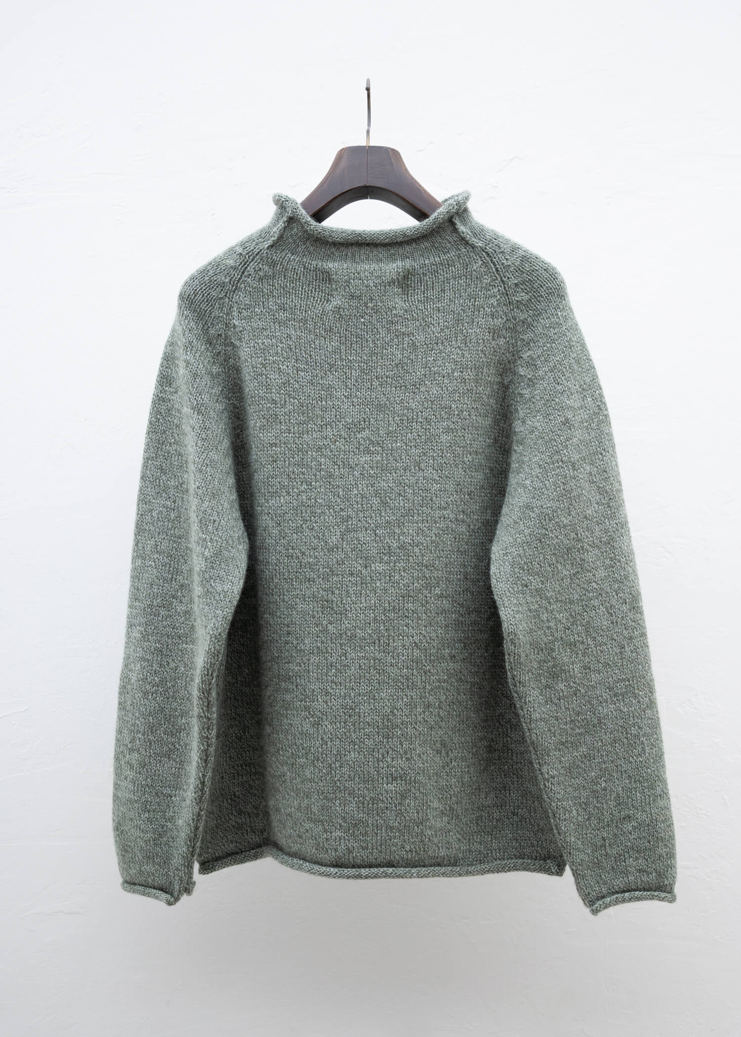 XENIA TELUNTS FISHERMAN SWEATER"""""""""""""""""""""""""""""""" SAGE