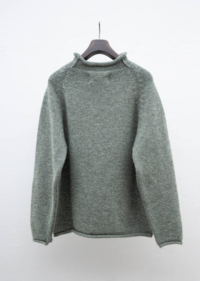 XENIA TELUNTS FISHERMAN SWEATER"""""""""""""""""""""""""""""""""""""""""""""""""""""""""""""""" SAGE