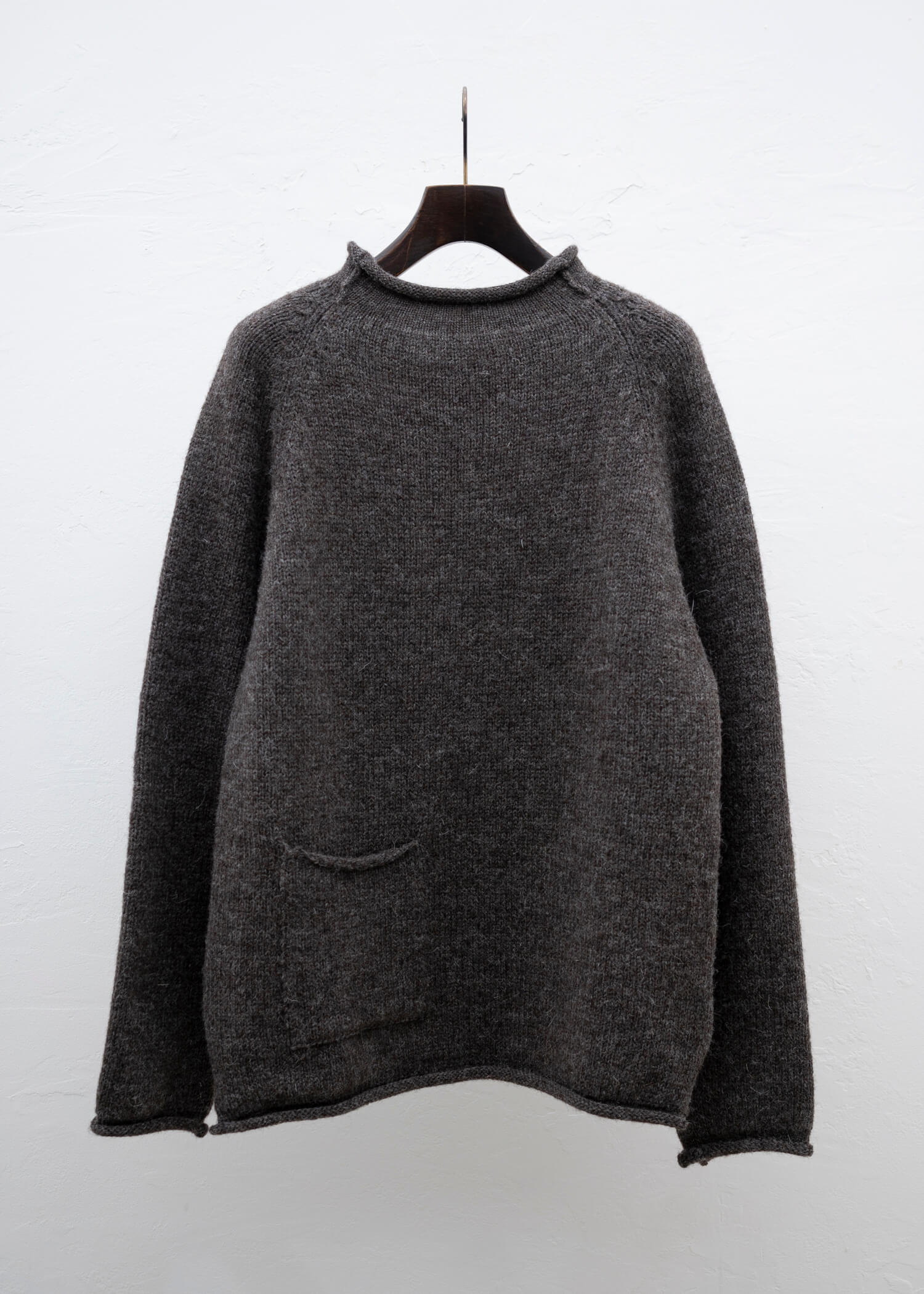 XENIA TELUNTS FISHERMAN SWEATER"" BROWN