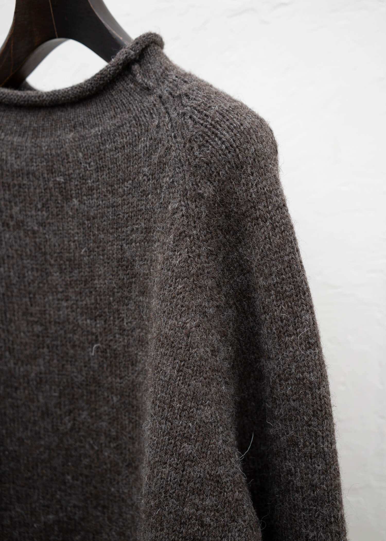 XENIA TELUNTS FISHERMAN SWEATER"" BROWN