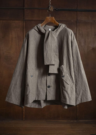shi shi 26S1T1KH HOKKABURI-hoodie jacket KH