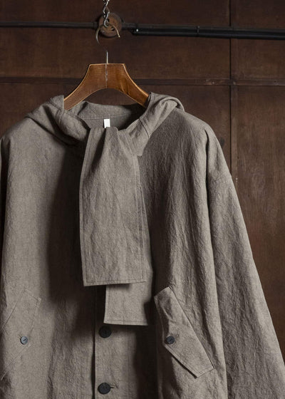 shi shi 26S1T1KH HOKKABURI-hoodie jacket KH
