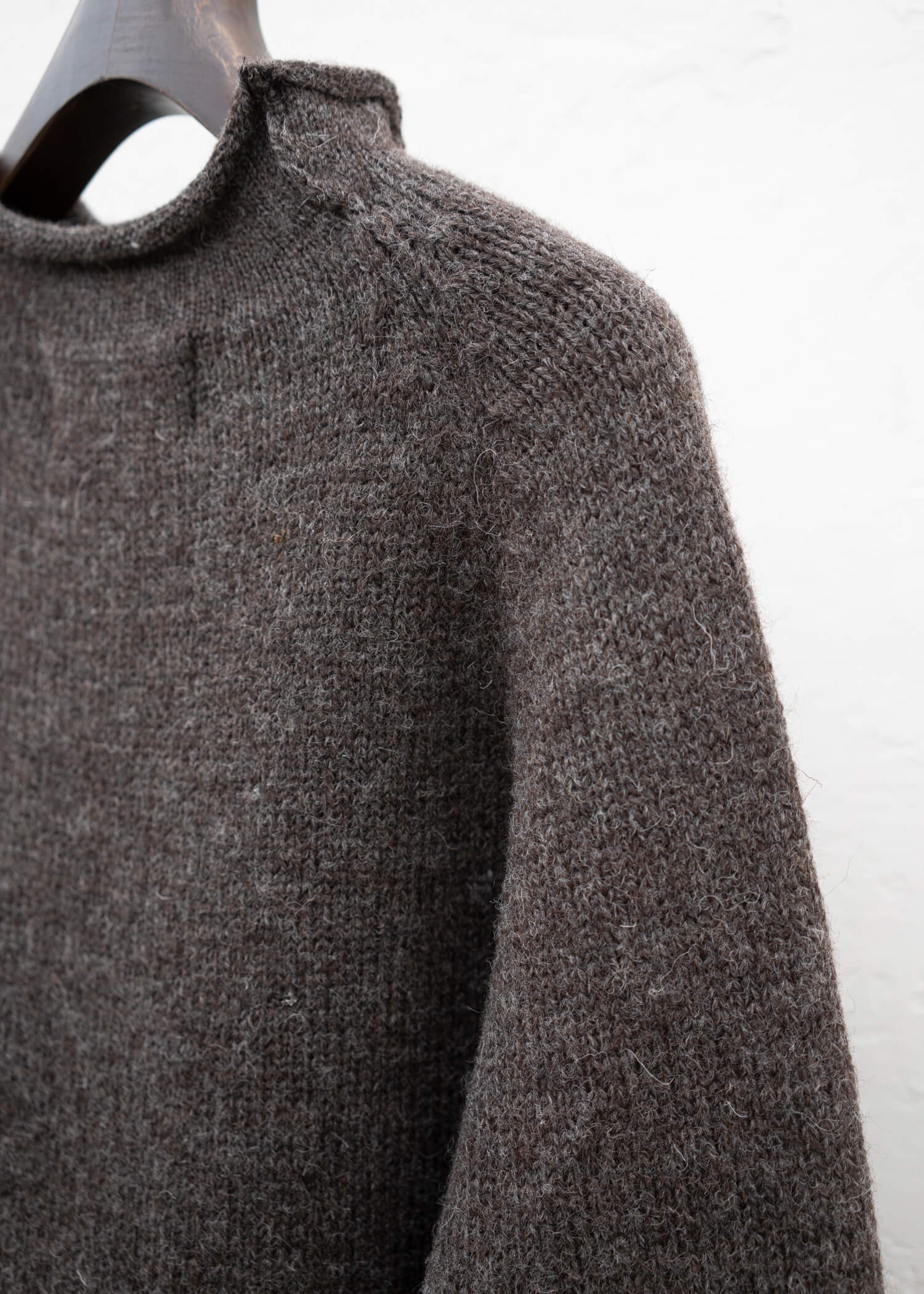 XENIA TELUNTS FISHERMAN SWEATER"" BROWN