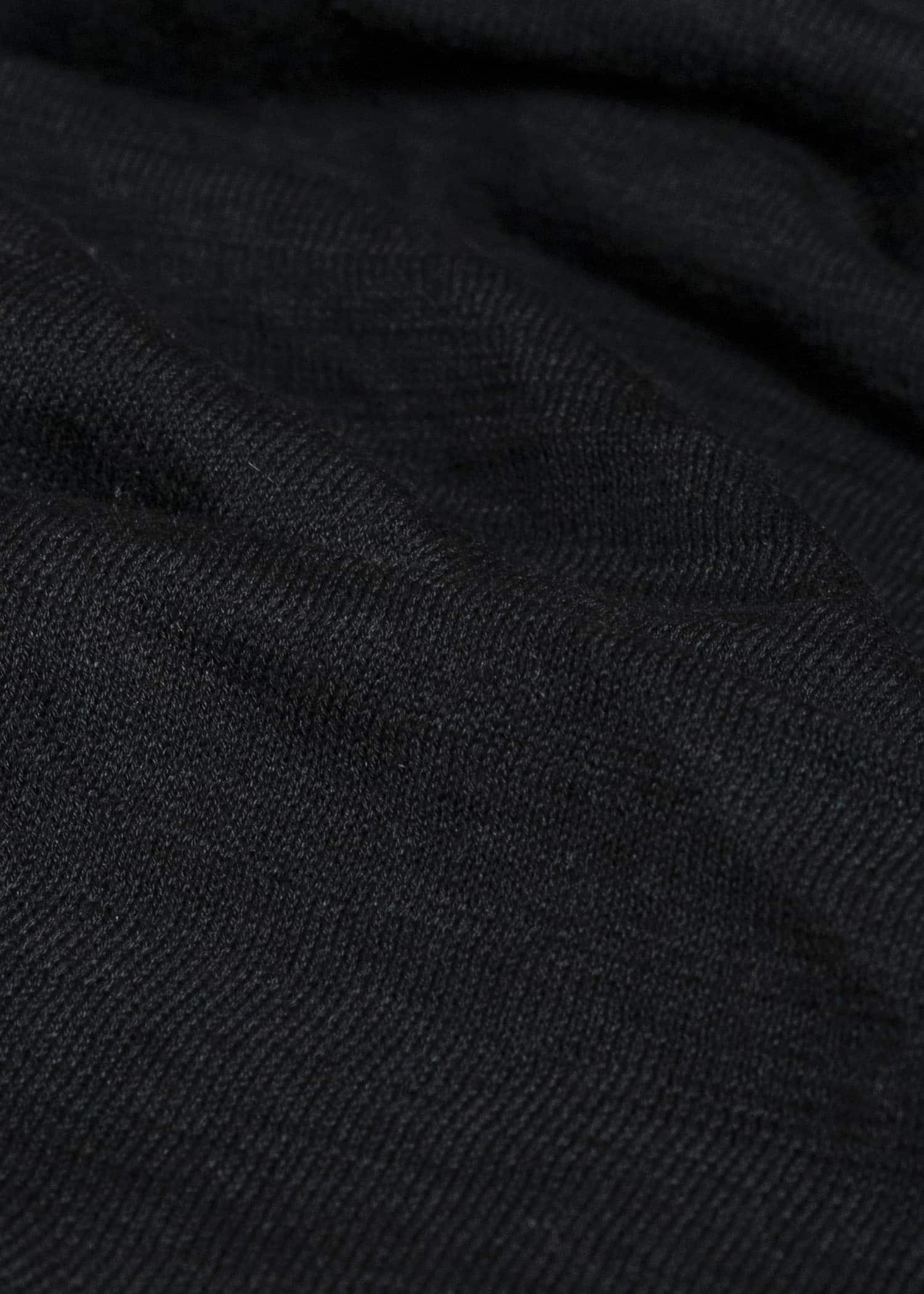 Professor.E GATHERED KNIT DRESS BLACK 25FW-WN-KT-04