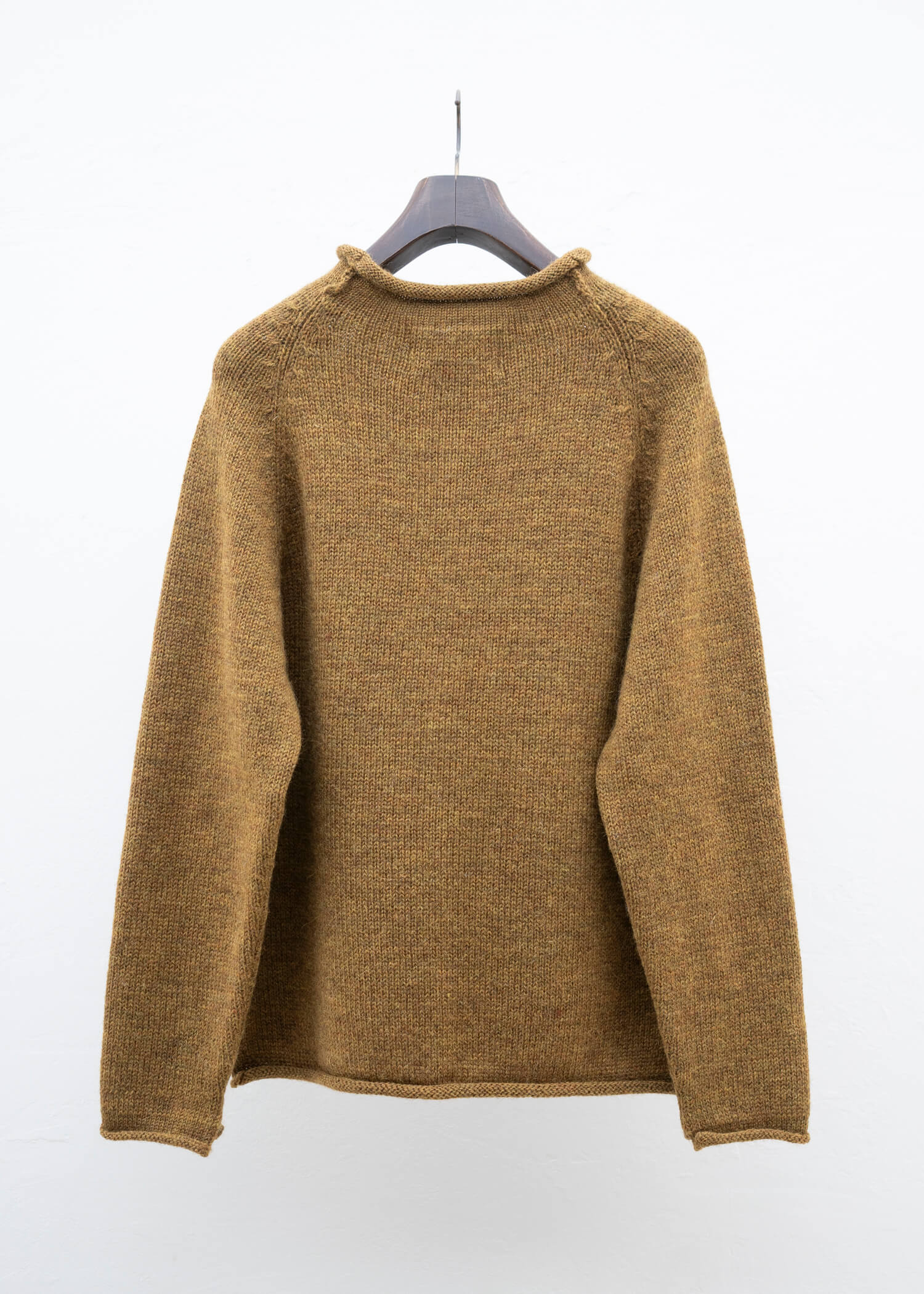 XENIA TELUNTS FISHERMAN SWEATER"" BURNT ORANGE