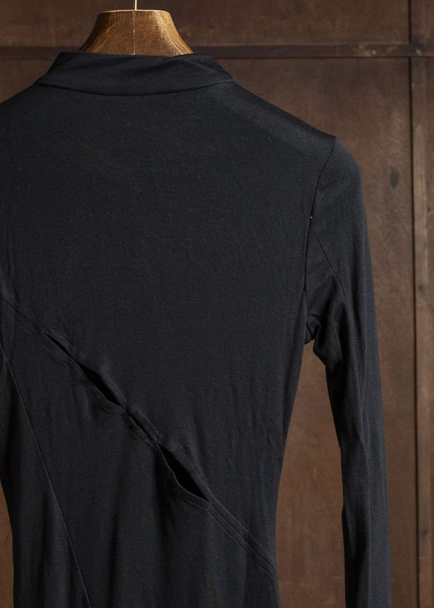 Professor.E KNIT TOP BLACK 25FW-WN-TTL-01