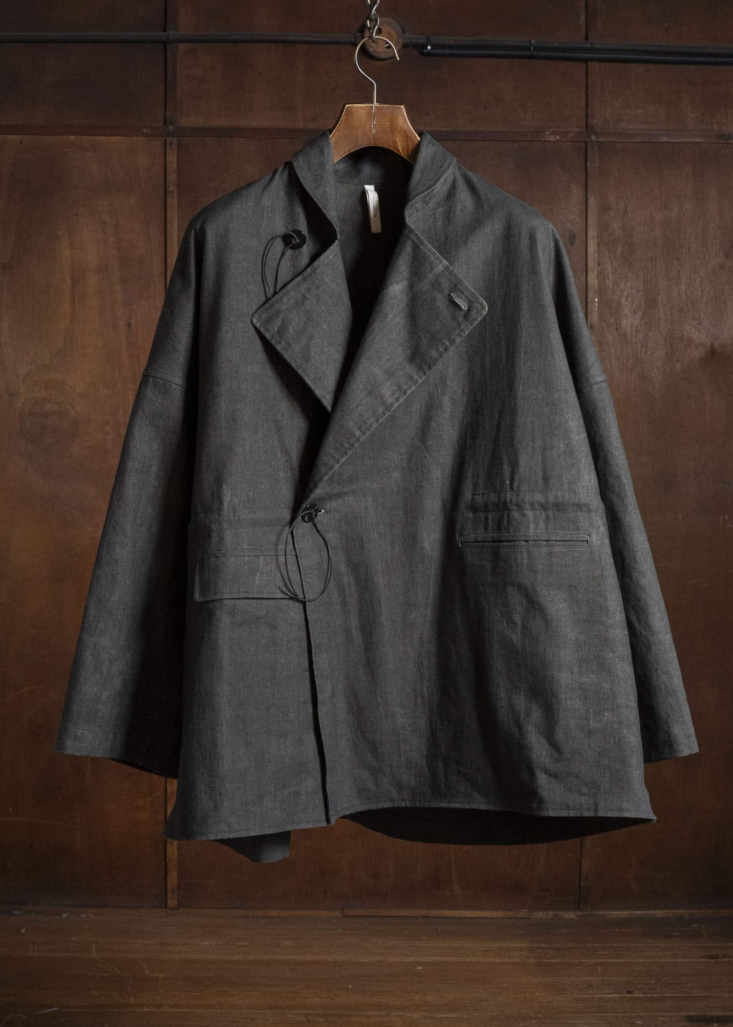 shi shi 26S1J1DG DO CHU-wrap jacket DG