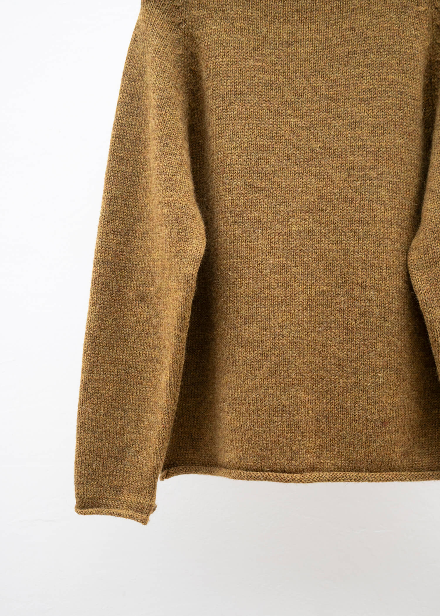 XENIA TELUNTS FISHERMAN SWEATER"" BURNT ORANGE