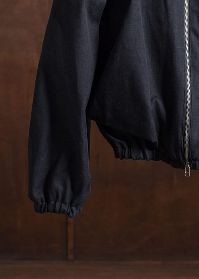 BIBLIOTHERK DRAPED TRACKSUIT BR50-SS25-01 Black