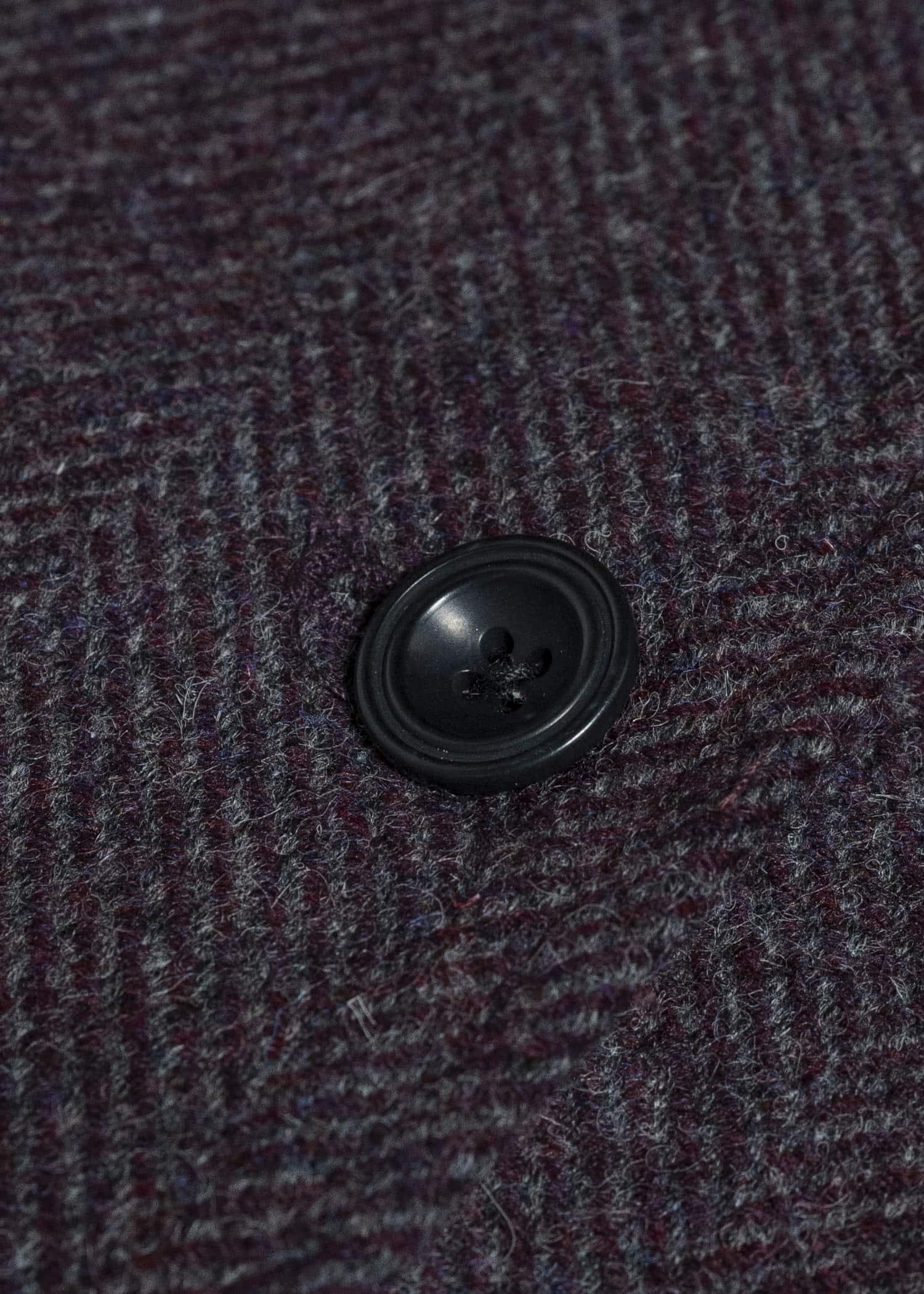 Professor.E WOOL COAT BURGUNDY 25FW-WN-FM-09