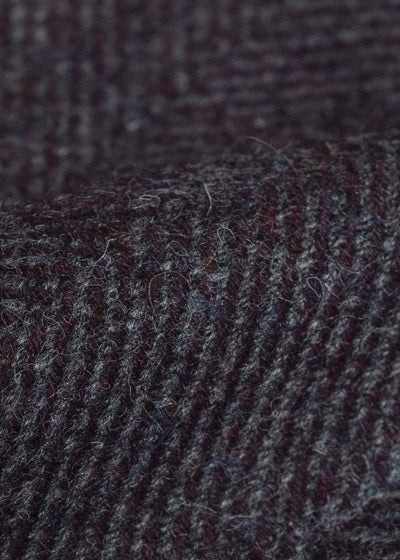Professor.E WOOL COAT BURGUNDY 25FW-WN-FM-09