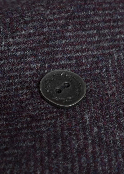 Professor.E WOOL COAT BURGUNDY 25FW-WN-FM-09