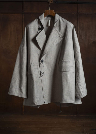 shi shi 26S1J1BE DO CHU-wrap jacket BE