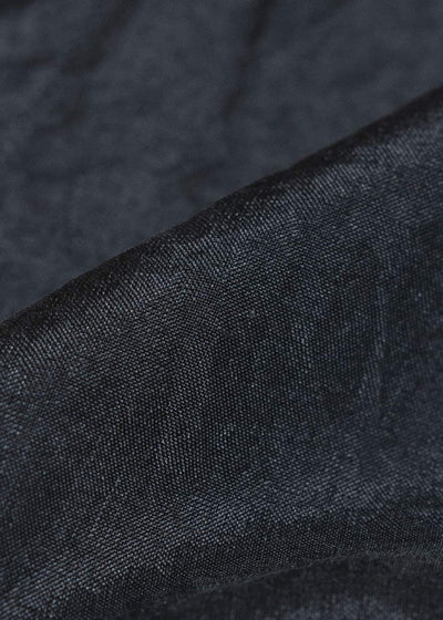 amachi. Kashmir Silk Shirt AY18S-1055-26SS Dark Blue Green