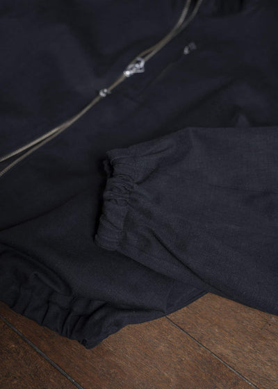 BIBLIOTHERK DRAPED TRACKSUIT BR50-SS25-01 Black