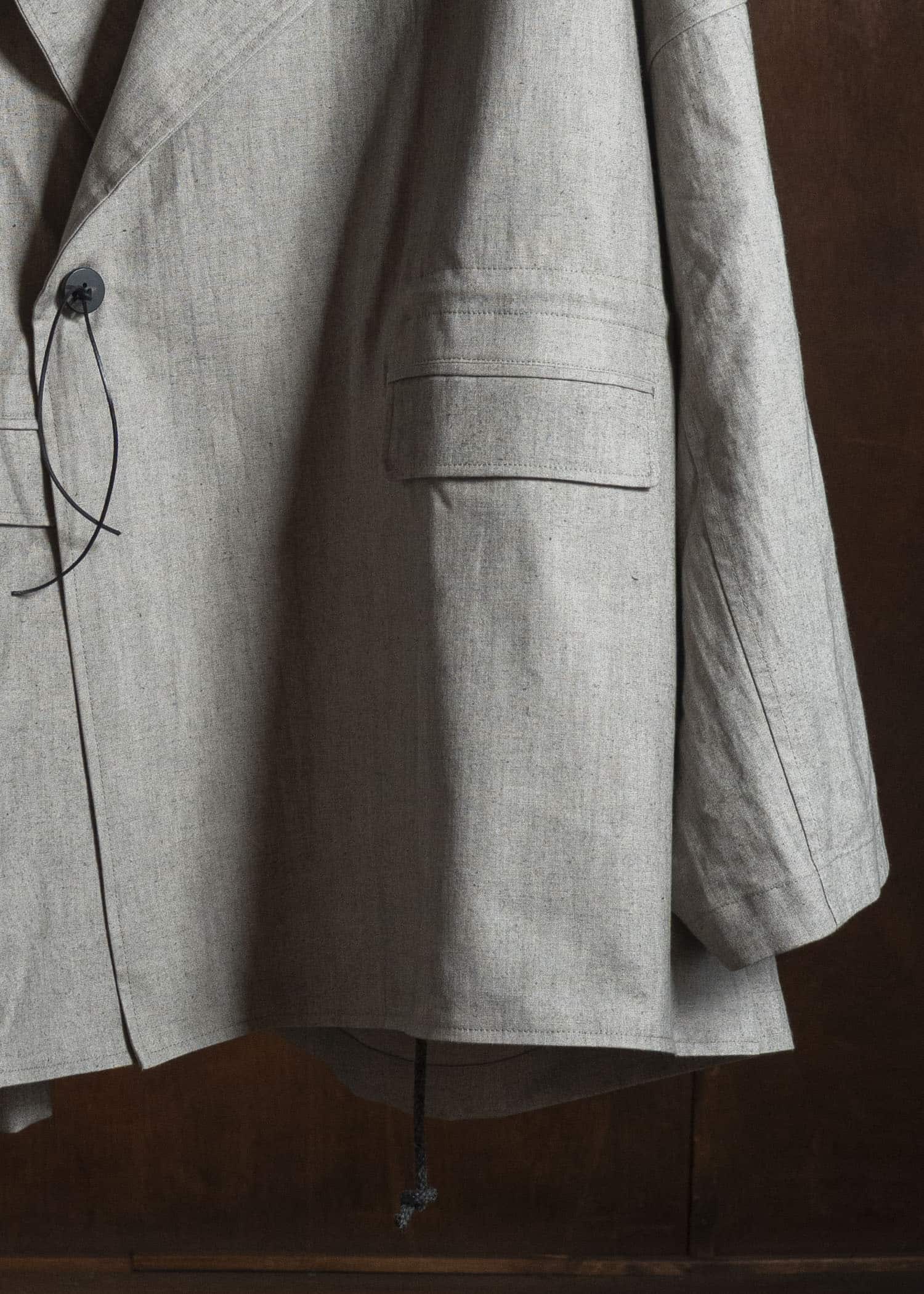 shi shi 26S1J1BE DO CHU-wrap jacket BE
