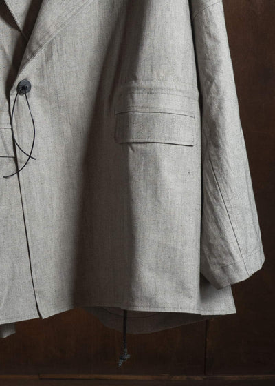 shi shi 26S1J1BE DO CHU-wrap jacket BE