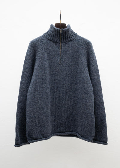 XENIA TELUNTS QUARTER ZIP COSY"""""""" CHARCOAL